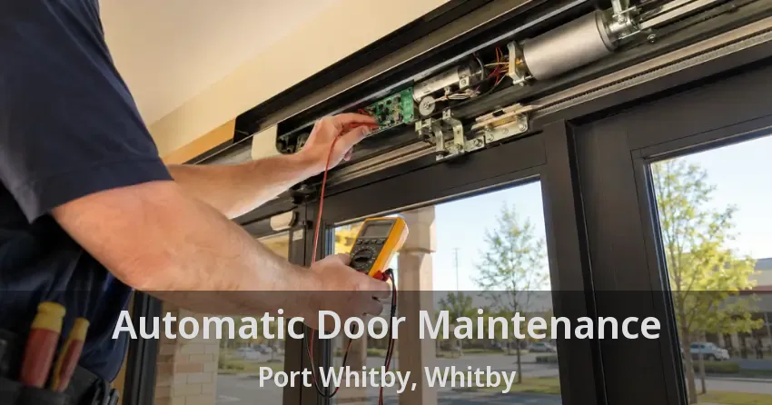Automatic Door Maintenance Port Whitby, Whitby - ON