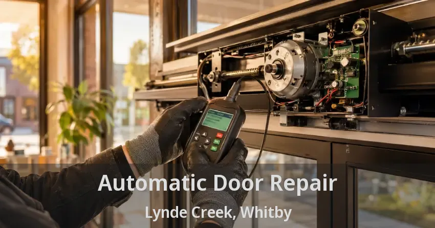 Automatic Door Repair Lynde Creek, Whitby - ON