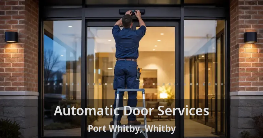 Automatic Door Services Port Whitby, Whitby - ON