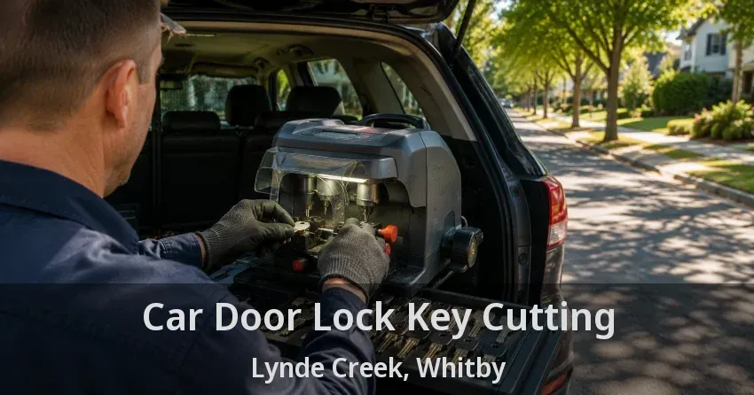 Car Door Lock Key Cutting Lynde Creek, Whitby - ON