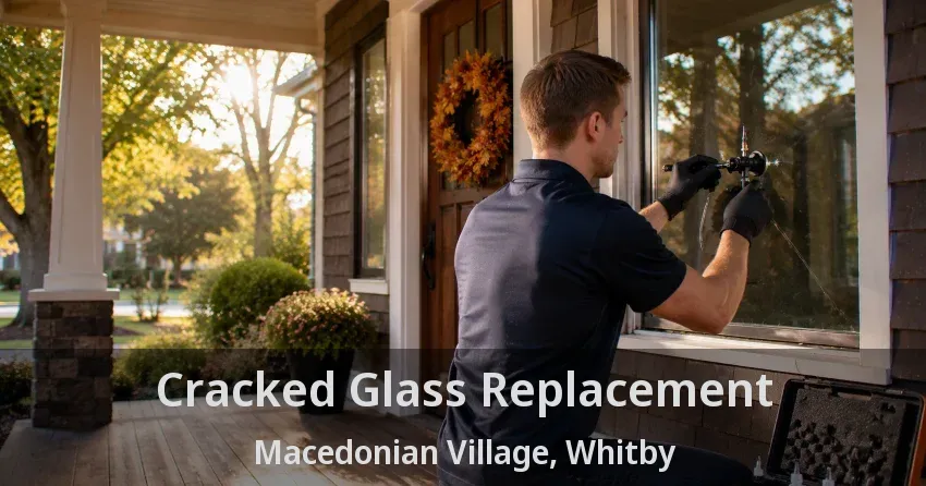 Cracked Glass Replacement Macedonian Village, Whitby - ON