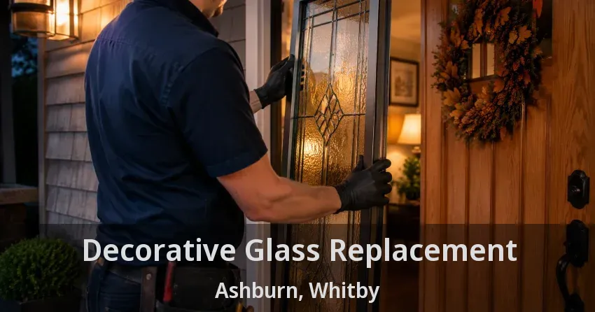 Decorative Glass Replacement Ashburn, Whitby - ON