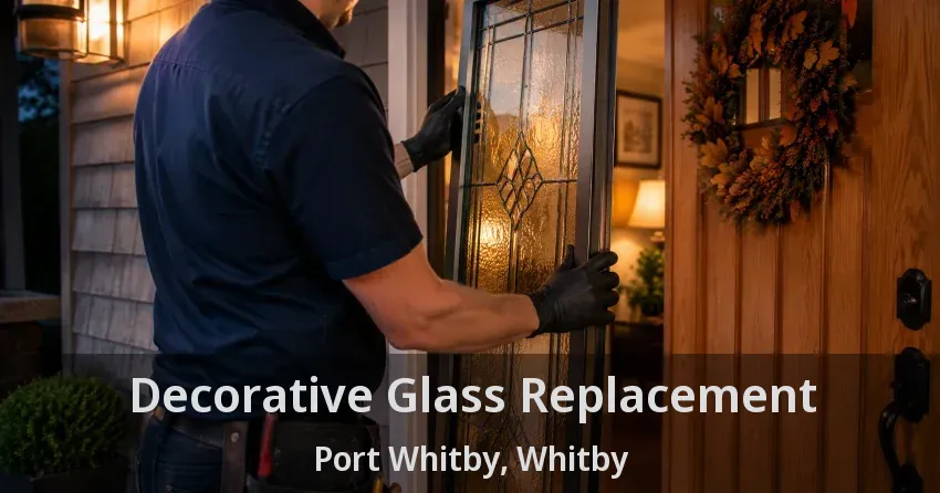 Decorative Glass Replacement Port Whitby, Whitby - ON
