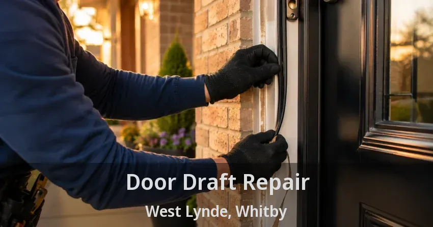 Door Draft Repair West Lynde, Whitby - ON