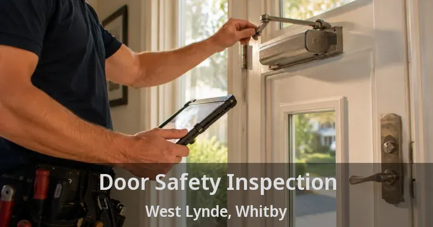 Door Safety Inspection West Lynde, Whitby - ON
