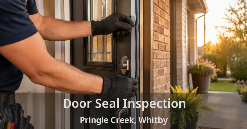 Door Seal Inspection Pringle Creek, Whitby - ON