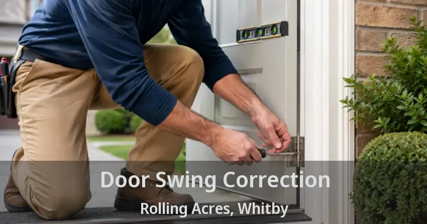 Door Swing Correction Rolling Acres, Whitby - ON