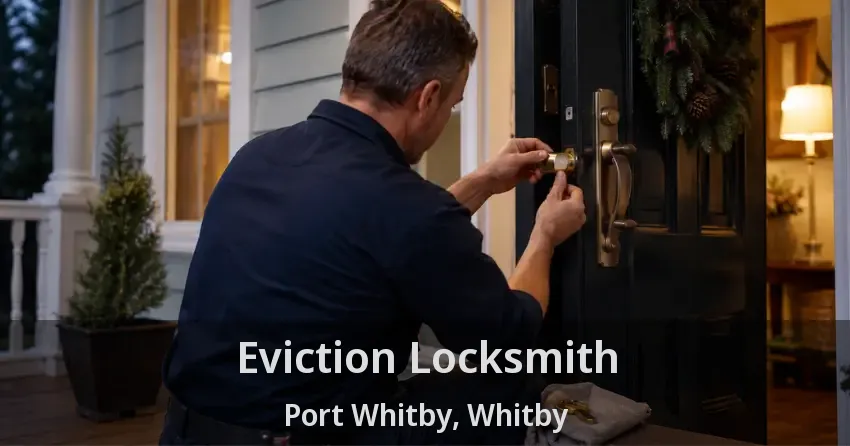 Eviction Locksmith Port Whitby, Whitby - ON