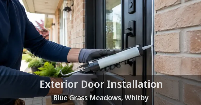 Exterior Door Installation Blue Grass Meadows, Whitby - ON