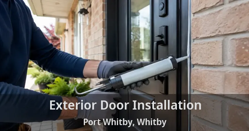 Exterior Door Installation Port Whitby, Whitby - ON
