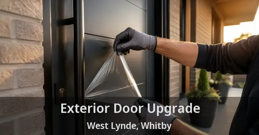 Exterior Door Upgrade West Lynde, Whitby - ON