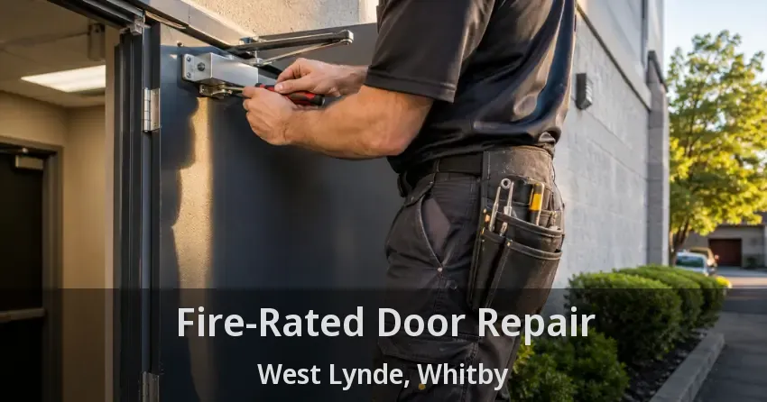 Fire-Rated Door Repair West Lynde, Whitby - ON