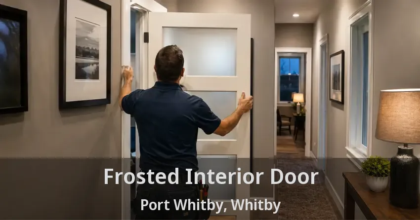Frosted Interior Door Port Whitby, Whitby - ON
