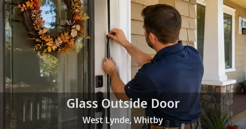 Glass Outside Door West Lynde, Whitby - ON