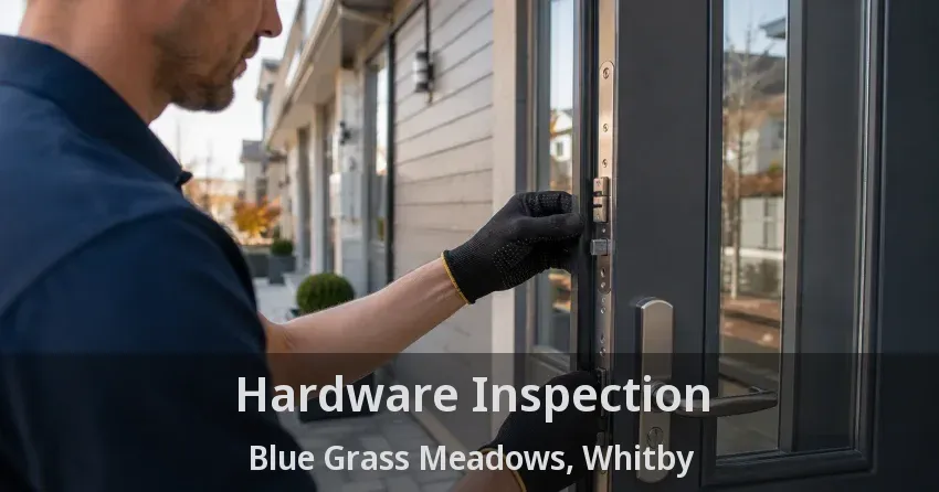 Hardware Inspection Blue Grass Meadows, Whitby - ON