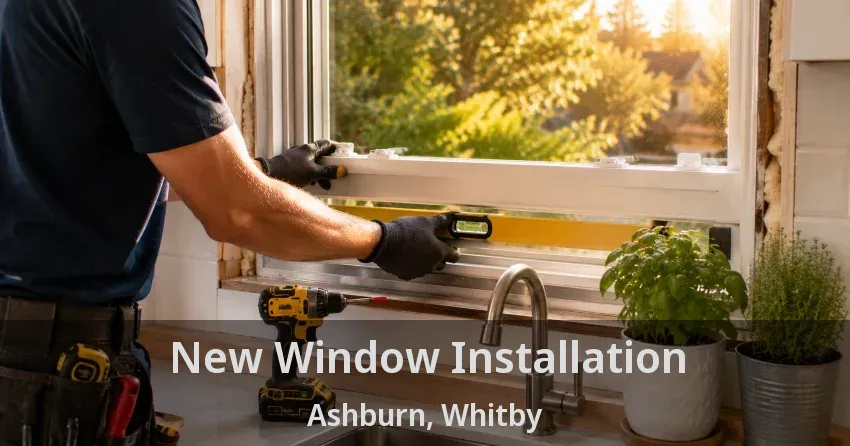 New Window Installation Ashburn, Whitby - ON