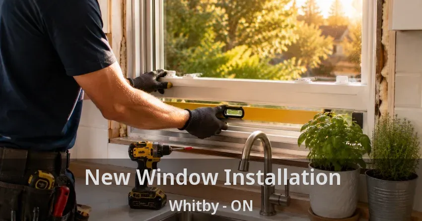 New Window Installation Whitby - ON