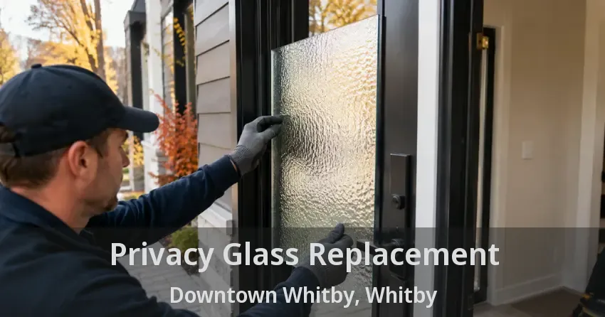 Privacy Glass Replacement Downtown Whitby, Whitby - ON