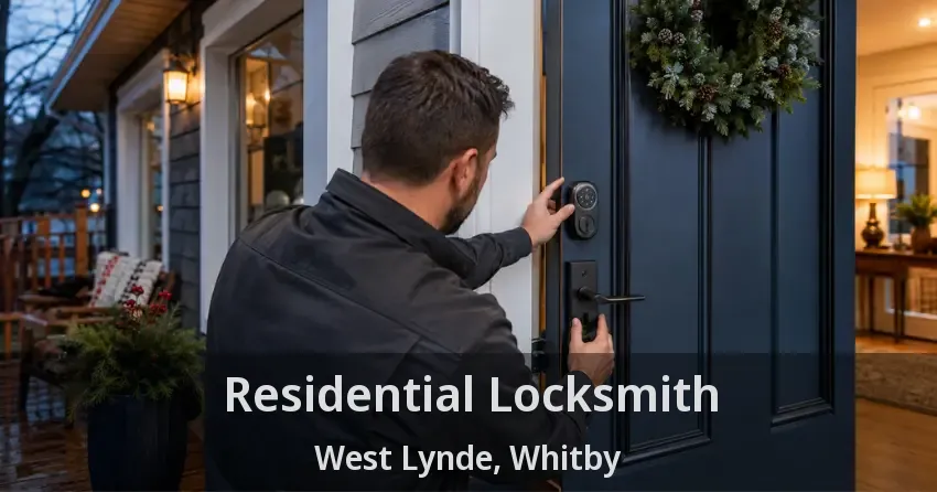 Residential Locksmith West Lynde, Whitby - ON