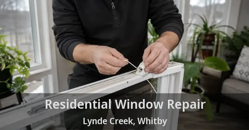 Residential Window Repair Lynde Creek, Whitby - ON