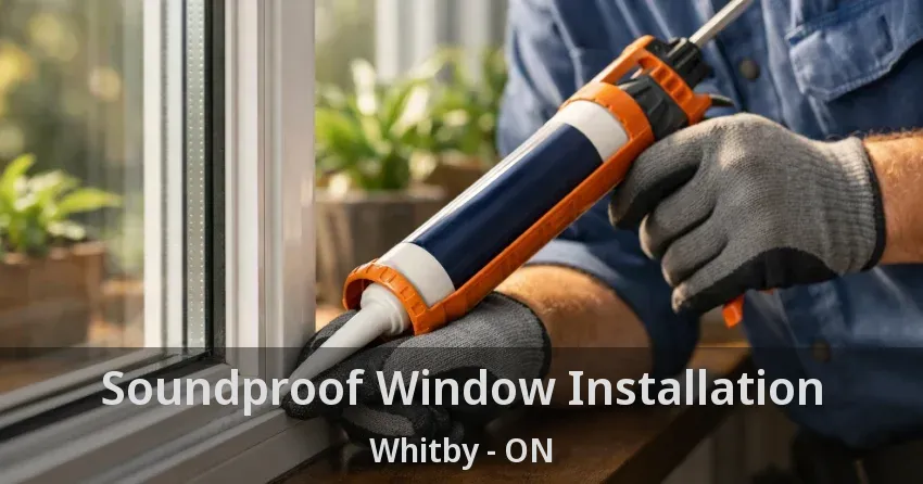 Soundproof Window Installation Whitby - ON
