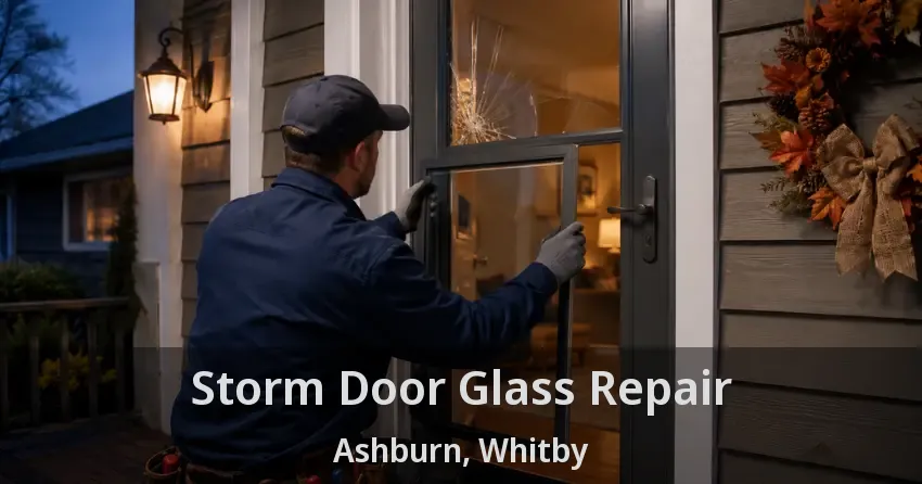 Storm Door Glass Repair Ashburn, Whitby - ON