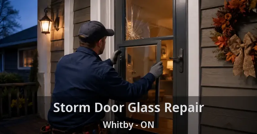 Storm Door Glass Repair Whitby - ON
