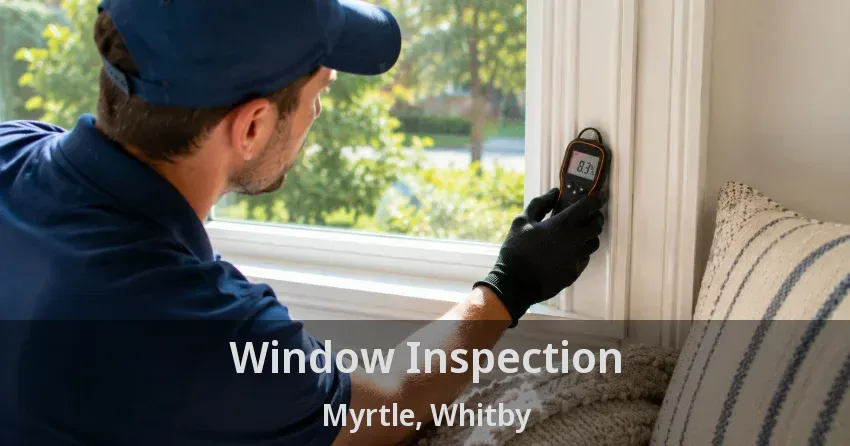 Window Inspection Myrtle, Whitby - ON