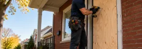 Temporary Door Securing Ashburn, Whitby